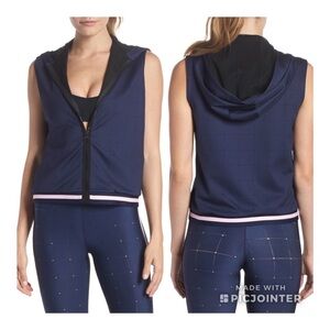 Ultracor Quiltline Flux Vest Navy Blue Pink XS Perforated Athletic